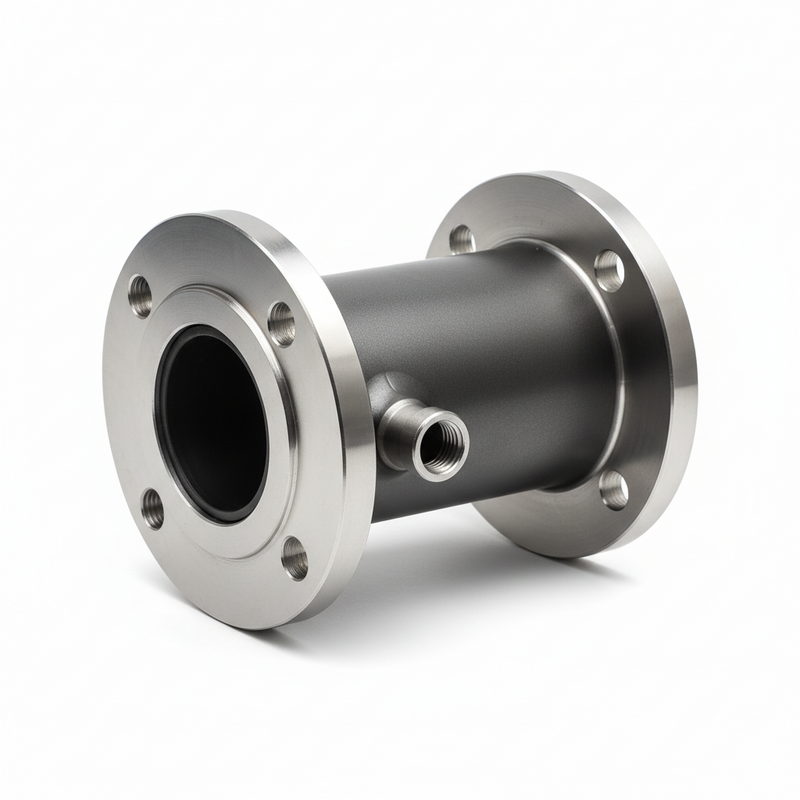 3" ISO SPOOL, CST BODY, SST 150# FLANGES, 1/4" CONNECTION, NO FILL, BUNA CYLINDER