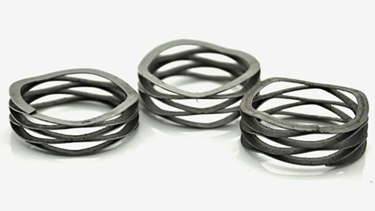 3" COUPLER WAVE SPRING, SST