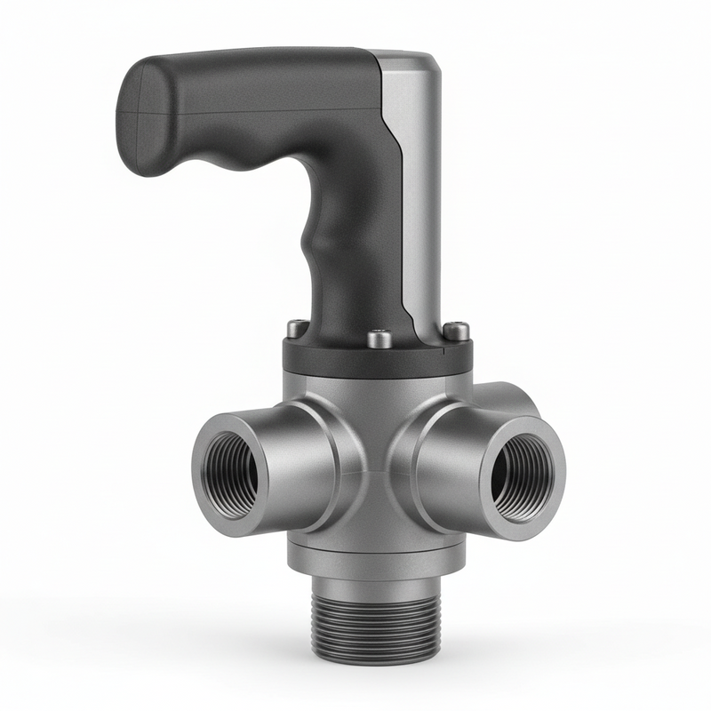 DURA-DEADMAN HANDLE, AIR WITHOUT HOSE