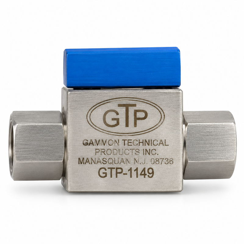 GTP-1149-4MF 1/4" FNPT x 1/4" MNPT Stainless Steel Ball Valve