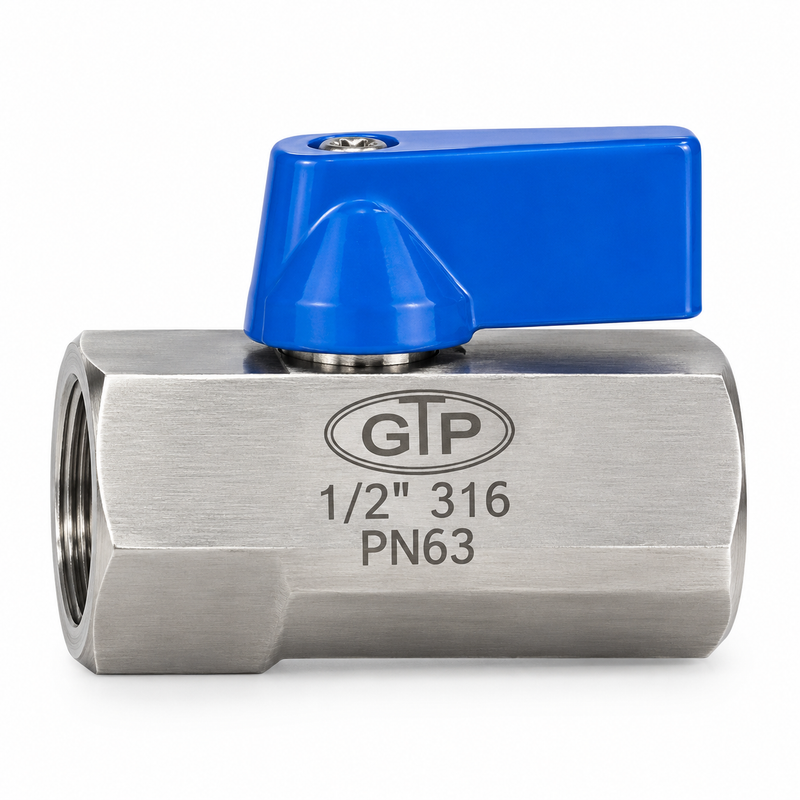 GTP-1149-4F 1/4" FNPT Stainless Steel Ball Valve