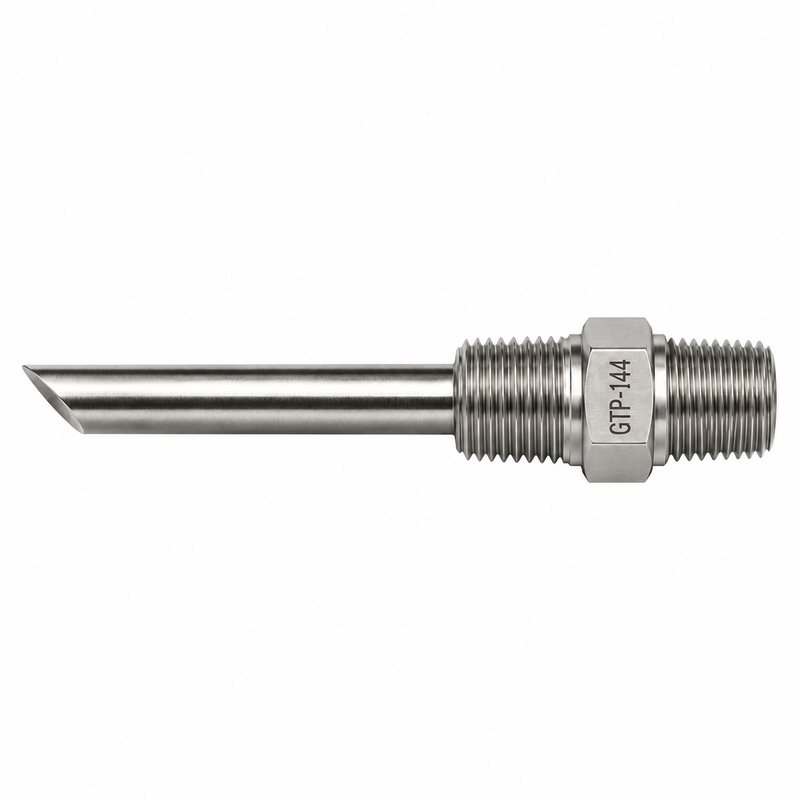 GTP-144 1/4" NPTW Stainless Steel Sampling Probe – 2-1/4" Tube Length
