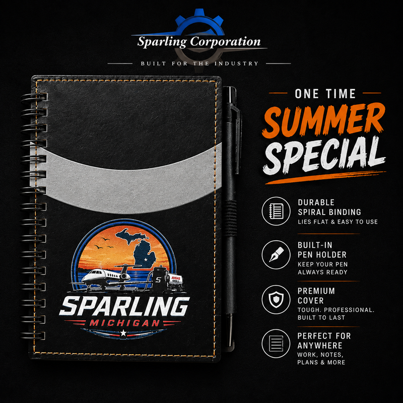Sparling Michigan – One-Time Summer Edition Notebook