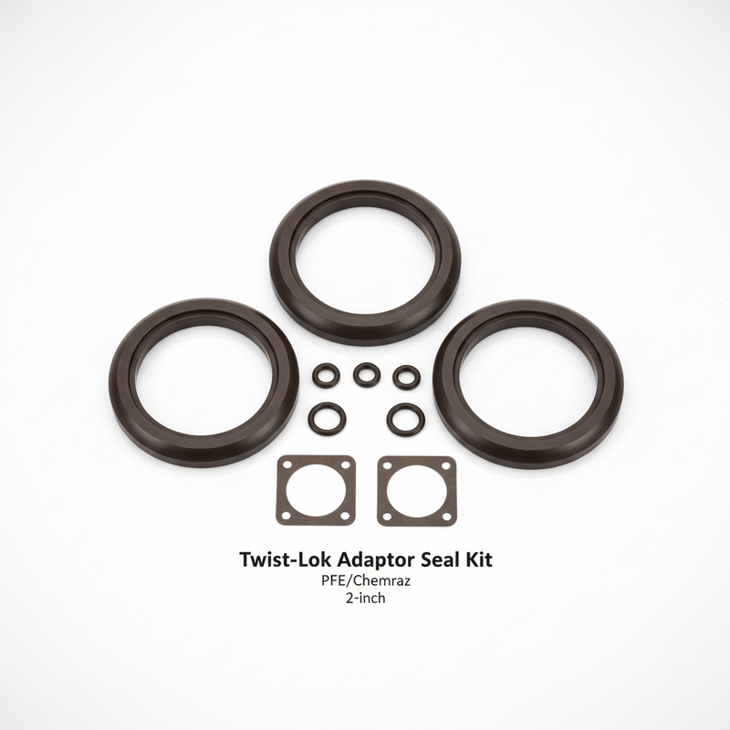 SEAL KIT, TWIST-LOK, ADAPTOR, PFE/CHEMRAZ, 2"