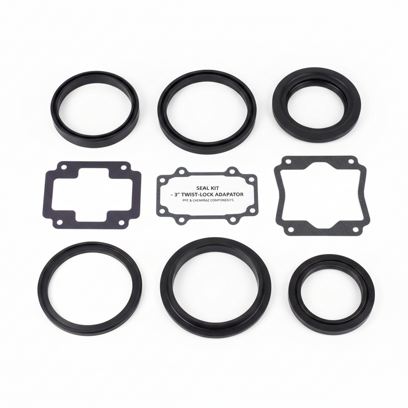 SEAL KIT, TWIST-LOK, ADAPTOR, PFE/CHEMRAZ, 3"