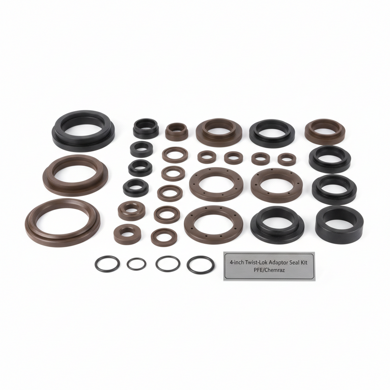 SEAL KIT, TWIST-LOK, ADAPTOR, PFE/CHEMRAZ, 4"