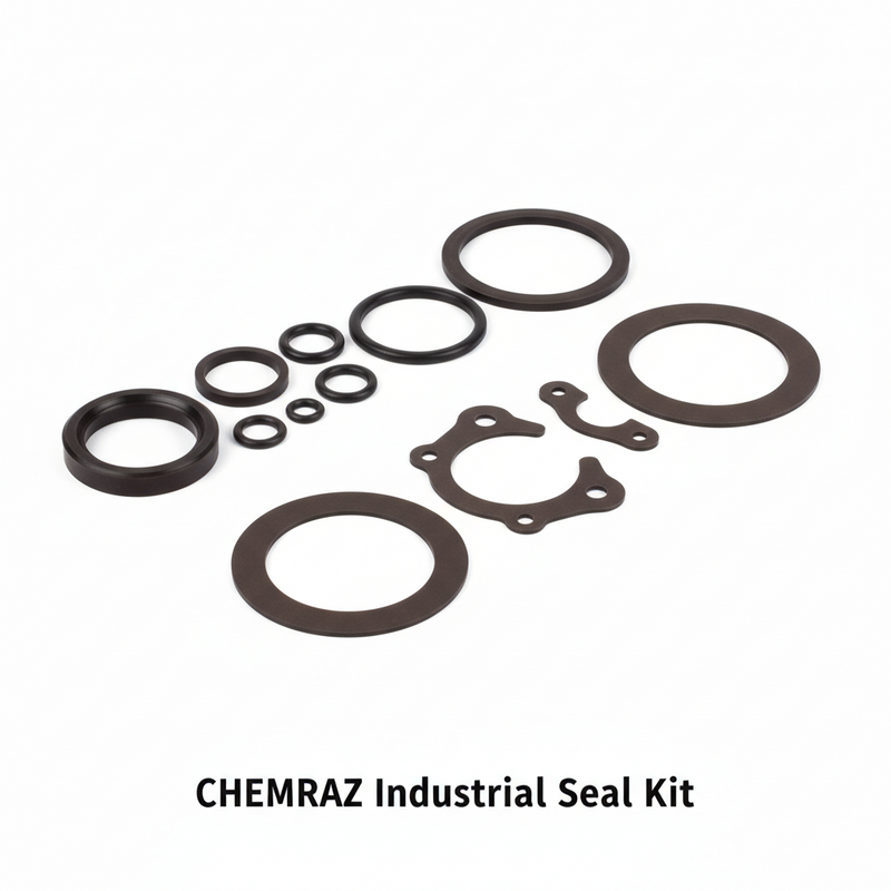 SEAL KIT, TWIST-LOK, COUPLER, PFE/CHEMRAZ, 2"