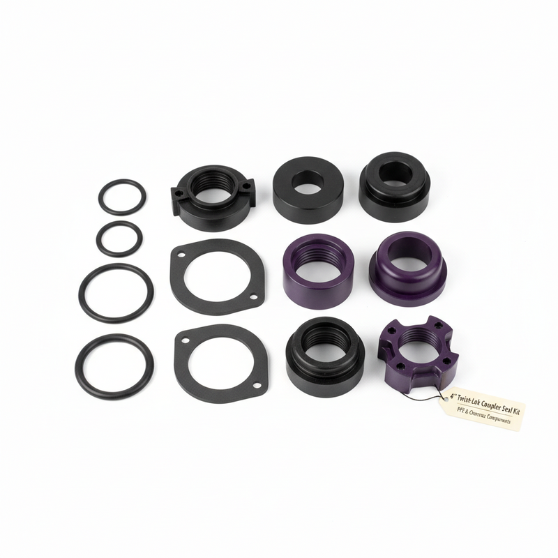 SEAL KIT, TWIST-LOK, COUPLER, PFE/CHEMRAZ, 4"
